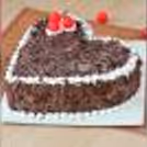 Heart-Touching Black Forest Cake (Half Kg) — photo 2