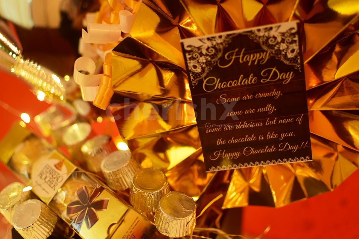 Gift him/her this sweet Chocolate Day Bucket and make them feel special!