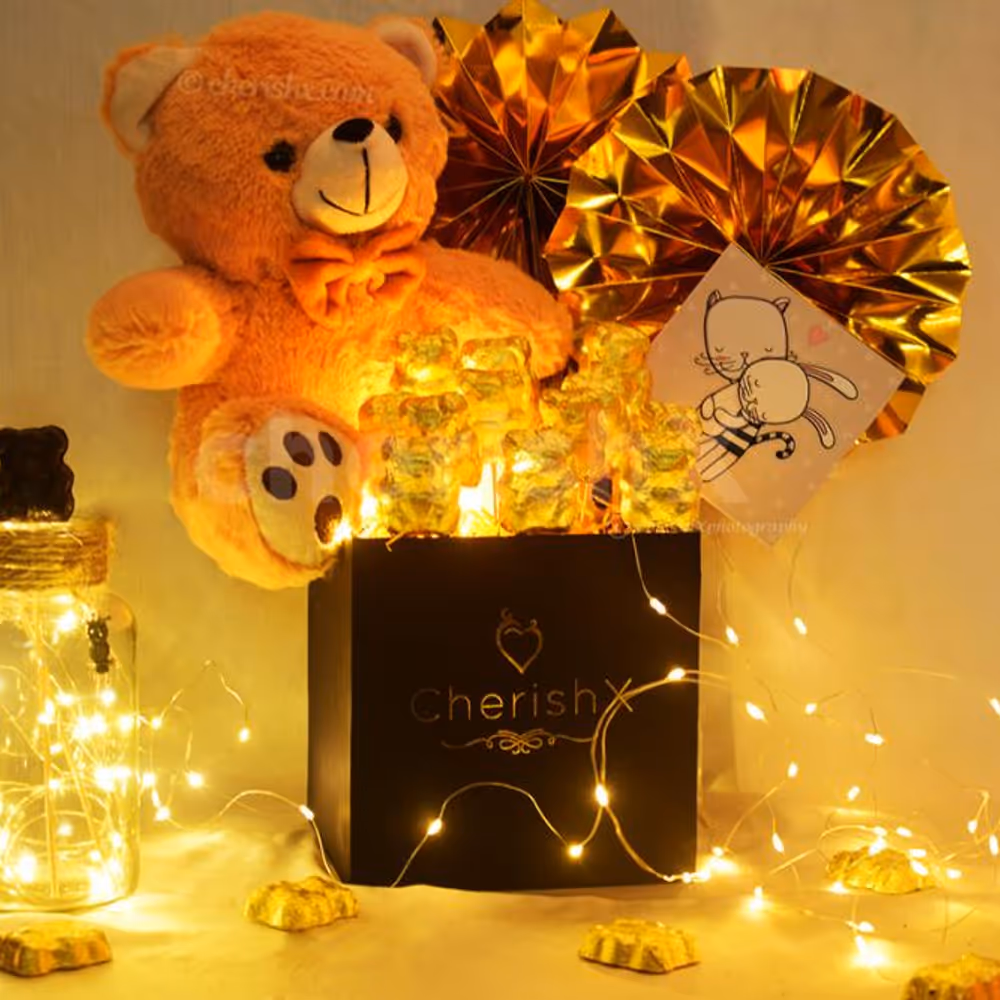 Celebrate Teddy Day with CherishX's Teddy Day Bucket gift!