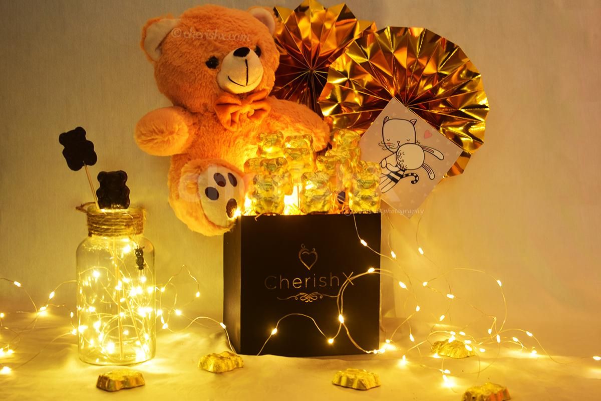 Celebrate Teddy Day with CherishX's Teddy Day Bucket gift!