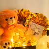 Fill your partner with chocolate by giving him/her this beautiful Teddy Day Bucket present !!