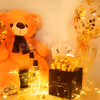 Shower your love this Teddy Day by gifting CherishX's Teddy With Balloon Bucket !!