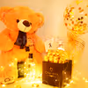 Shower your love this Teddy Day by gifting CherishX's Teddy With Balloon Bucket !!