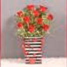 Red Rose Flower Box With Chocolates Combo — photo 1