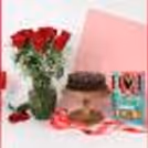 All That Love Needs Combo filled with roses, sweetness, and heartfelt surprises.