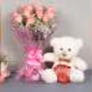 Fluffy Rose Crunch Combo specially curated for romantic and joyful celebrations.