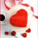 Red Velvet Cake N Roses Arrangement — photo 2