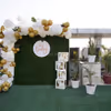 Throw a lovely baby shower for your close one with CherishX's Golden and White Baby Shower Decor!
