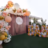Throw a lovely Baby Shower for you close ones by booking CherishX's Peach Colored Baby Shower Decor !