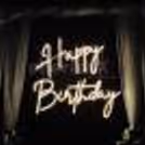 Happy Birthday Neon Light Decoration — photo 5