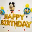 1st or 5th birthday, Celebrate your kid's birthday with  Mickey Mouse Birthday Party Decoration!