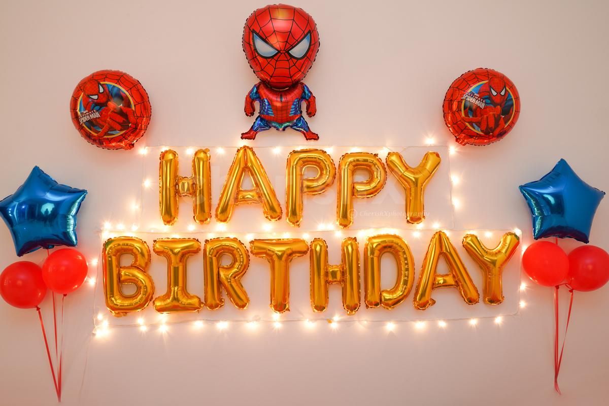 Book Spider Man Birthday Surprise Decor for your kid's birthday!