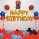 Make a photo background for your child's birthday with this fascinating Spider Man Birthday Surprise Decor!