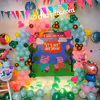 Throw a wonderful party by booking CherishX's Peppa Pig Birthday Theme Decor