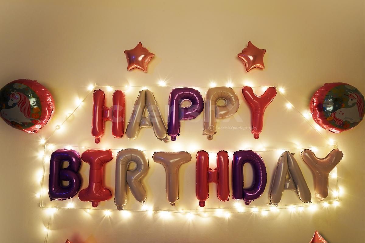 Surprise your child with a Unicorn Themed birthday decor!