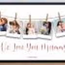 Celebrate Mother's Day with CherishX's Personalised Mother's Day Frame!