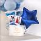 Blue Personalised Balloon And Photo Bucket — photo 5