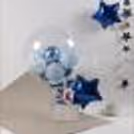 Blue Personalised Balloon And Photo Bucket — photo 6