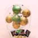 Embrace the moments of your loved one's birthday by gifting this Gold & Green Balloon Bucket with Chocolates!