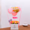 Surprise your Mother on her birthday or Mother's Day with this exquisite Mother's Day Balloon Bucket with Flowers!
