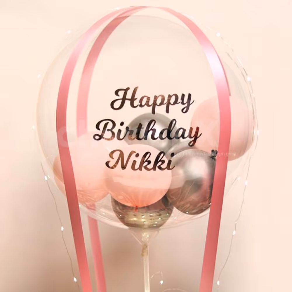 Send wishes to your special ones with this exclusive bucket!