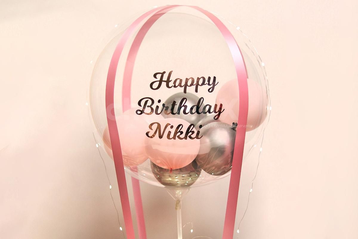 Send wishes to your special ones with this exclusive bucket!