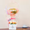 Gift this Mother's Day loving bucket filled with balloons and flowers to make the day special for your mother!