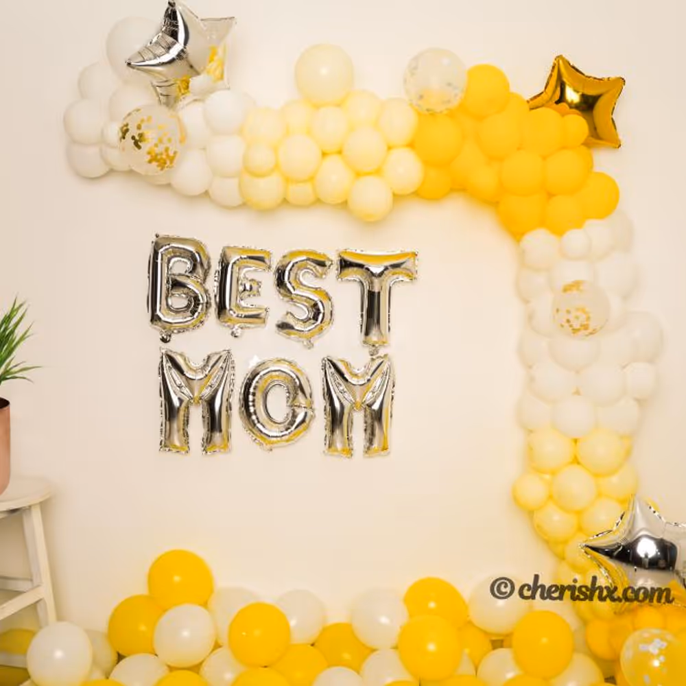 Book CherishX's Mother's Day Decor filled with colours of happiness, optimism and sunshine to make your mother feel special.