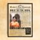 Book a wonderful newspaper frame for your mother's birthday or the occasion of mother's day!
