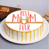 Buy Mother's Day Gifts Online or Send a delicious "Best Mom Ever"  Photo Cake anywhere in Delhi, Gurgaon, Noida, NCR, Bangalore, Jaipur