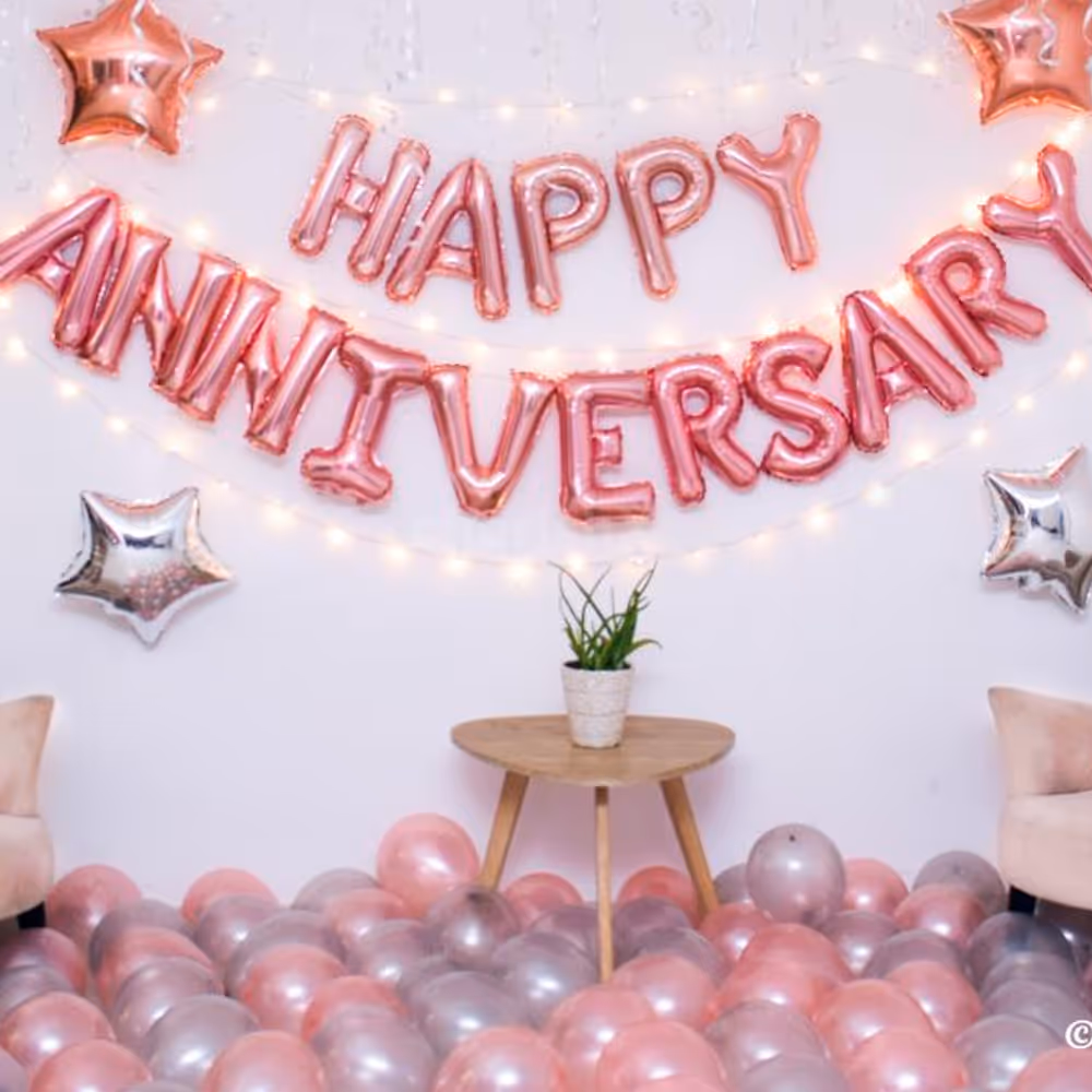 CherishX offers you this charming Rose Gold decoration for anniversaries.