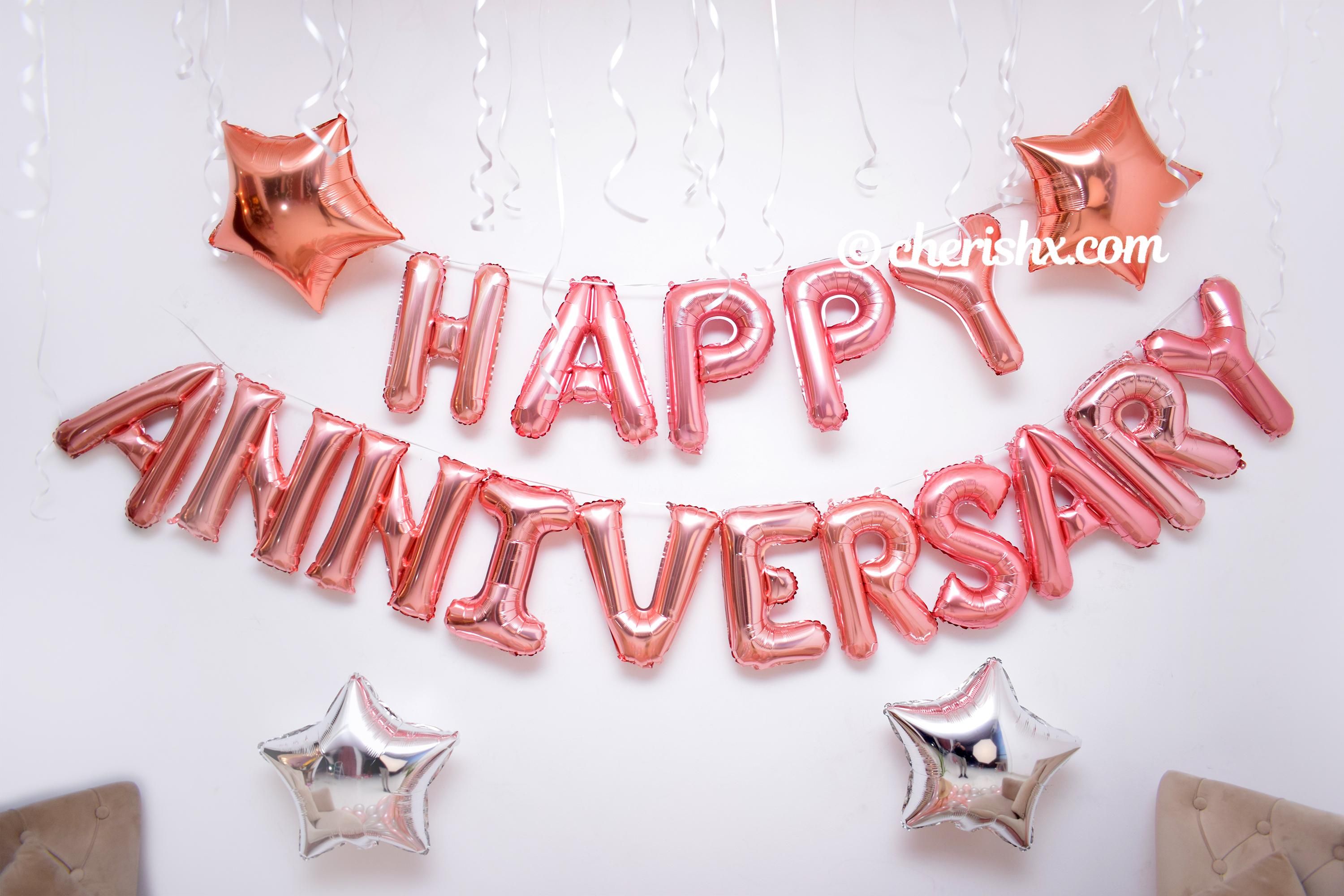 4. A wonderful decoration for anniversaries offered by CherishX.