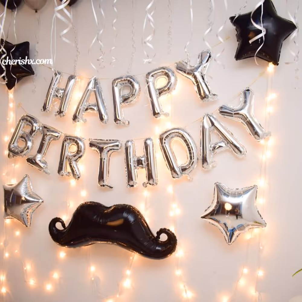 Perfect birthday decorations for your Husband, Boyfriend or Father
