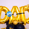 Make your father overwhelmed with joy by gifting CherishX''s  Father's Day "DAD" Balloon Bunch!