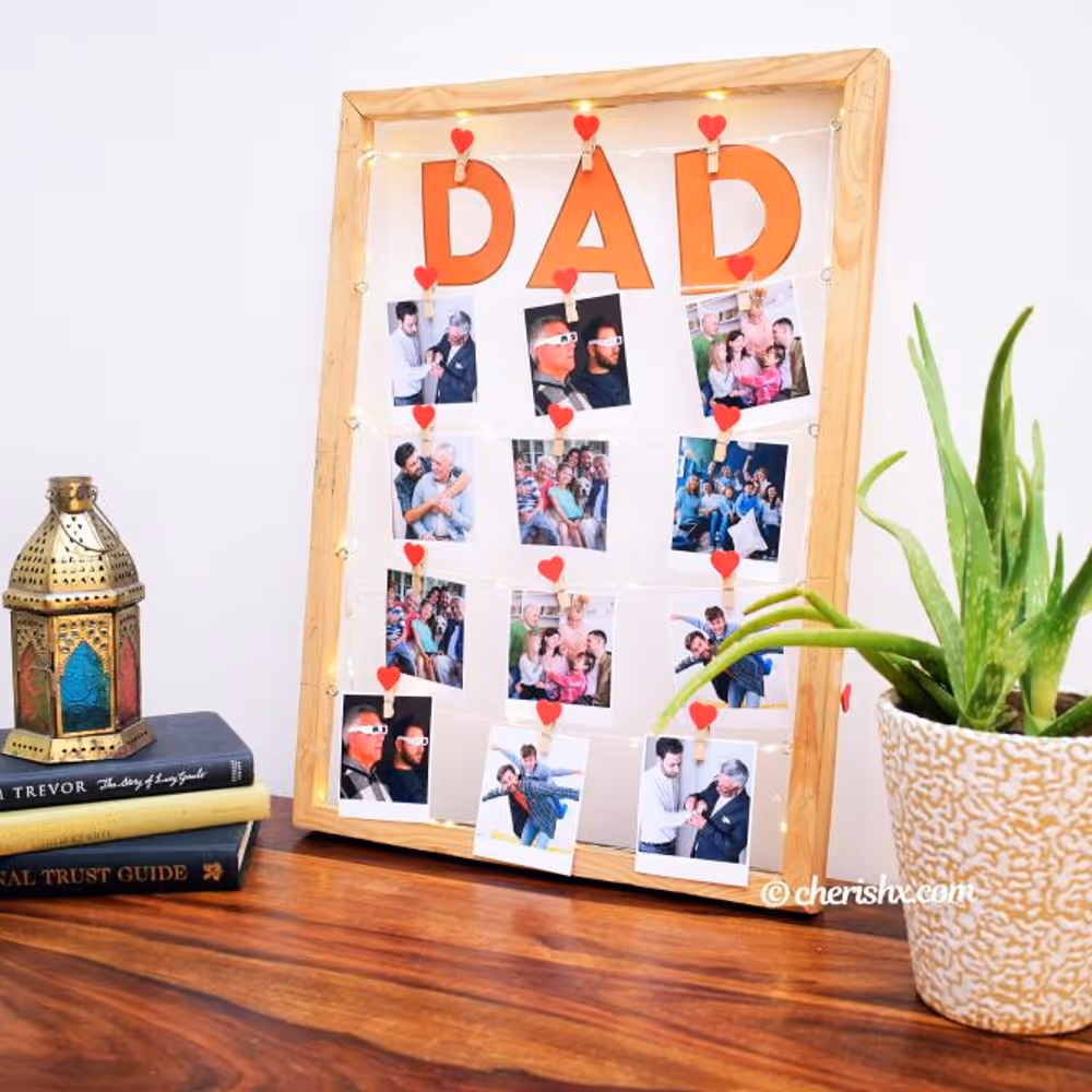 The bright light is set up to make the memory string look more beautiful!