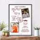 Tell all about your father in this beautiful Frame offered by CherishX!