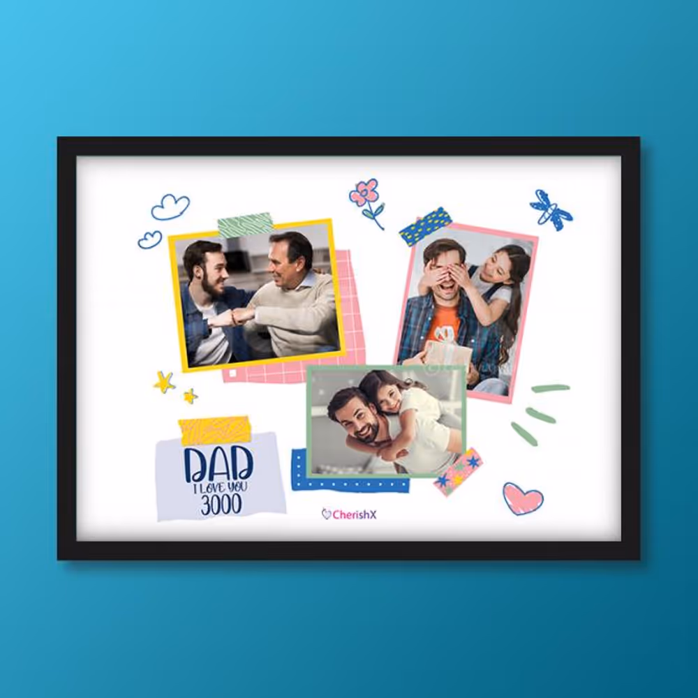 Book a wonderful Father's Day Frame that gives you the feel of Avengers!