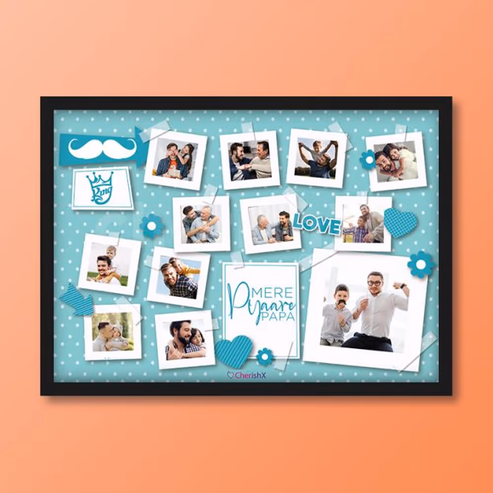 Book a "Mere Pyaare PAPA" Frame and surprise your dad this Father's Day!
