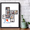 Book a personalized Father's day frame and shower love to your dad!