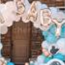 Get this beautiful ring baby shower decor offered by CherishX!