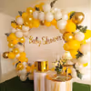 Surprise your close ones with CherishX's Gold Ring Balloon Decor!