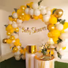 Surprise your close ones with CherishX's Gold Ring Balloon Decor!