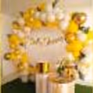 Surprise your close ones with CherishX's Gold Ring Balloon Decor!