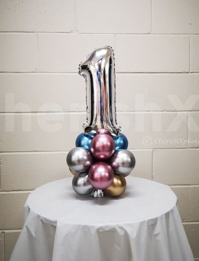 Add a number centrepiece