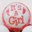 Make the corners of your room brighter with CherishX's It's a girl balloon bouquet