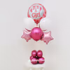 Book this adorable it's a girl balloon bouquet to surprise your close ones.