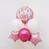 'It's a Girl" Printed Pink Foil Balloon.