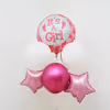 'It's a Girl" Printed Pink Foil Balloon.