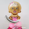 A Baby Girl Face Foil Balloon.