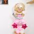 CherishX brings you this lovely welcome baby girl balloon stand to add charm to your decorations.